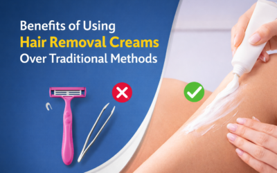 Benefits of Using Hair Removal Creams Over Traditional Methods